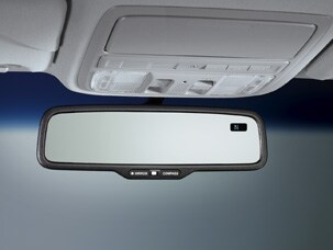 AUTO DAY/NIGHT MIRROR WITH COMPASS, EX (part number:)