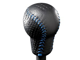LEATHER SHIFT KNOB (M/T) (part number:)
