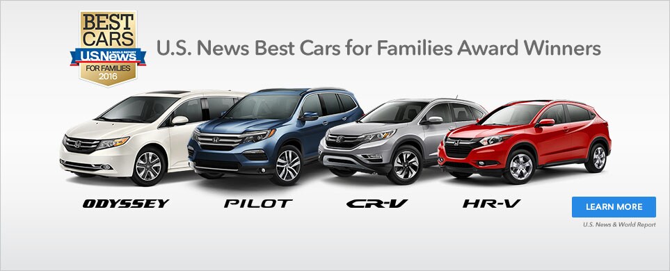 Looking For A New Car That Works Well The Entire Family Folks At US News Have Recently Named 4 2016 Honda Models Best