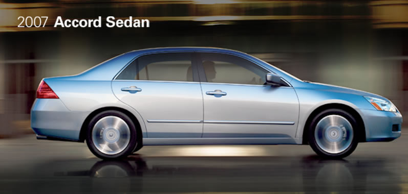 Honda Certified Used Cars Model Library - 2007 Accord Sedan