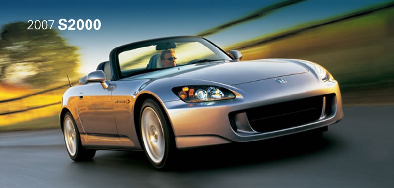 Honda Certified Used Cars Model Library - 2007 S2000
