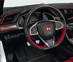 2018 Civic Type R Aggressive Ful Design Honda Interior Accessories Trim Carbon Fiber