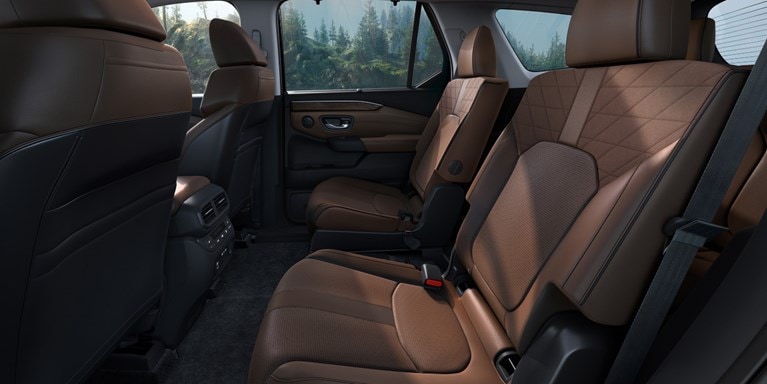 2026 Honda Pilot Elite shown with Brown Leather.