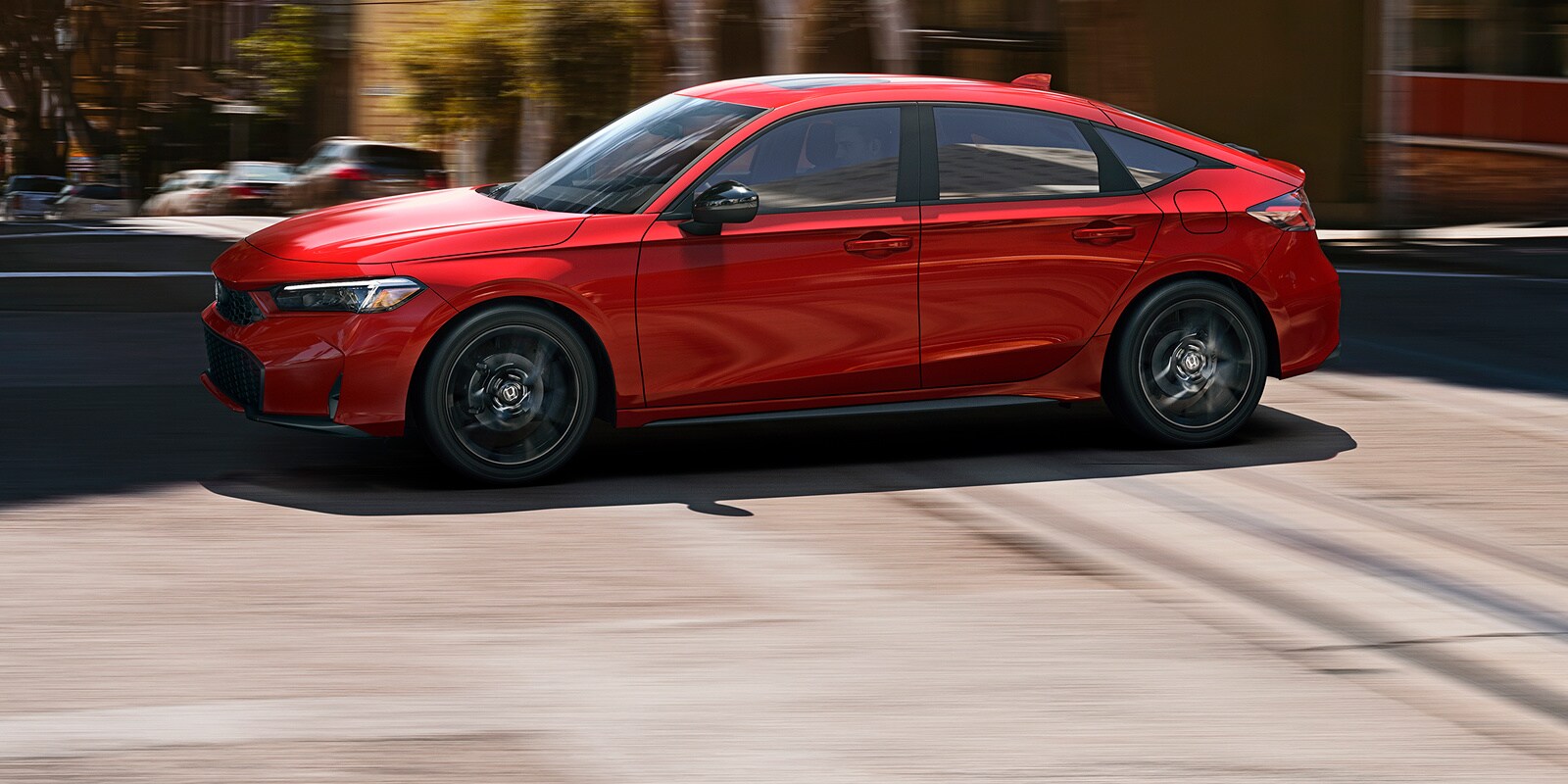 Red 2026 Honda Civic Hatchback for sale in Zanesville, OH