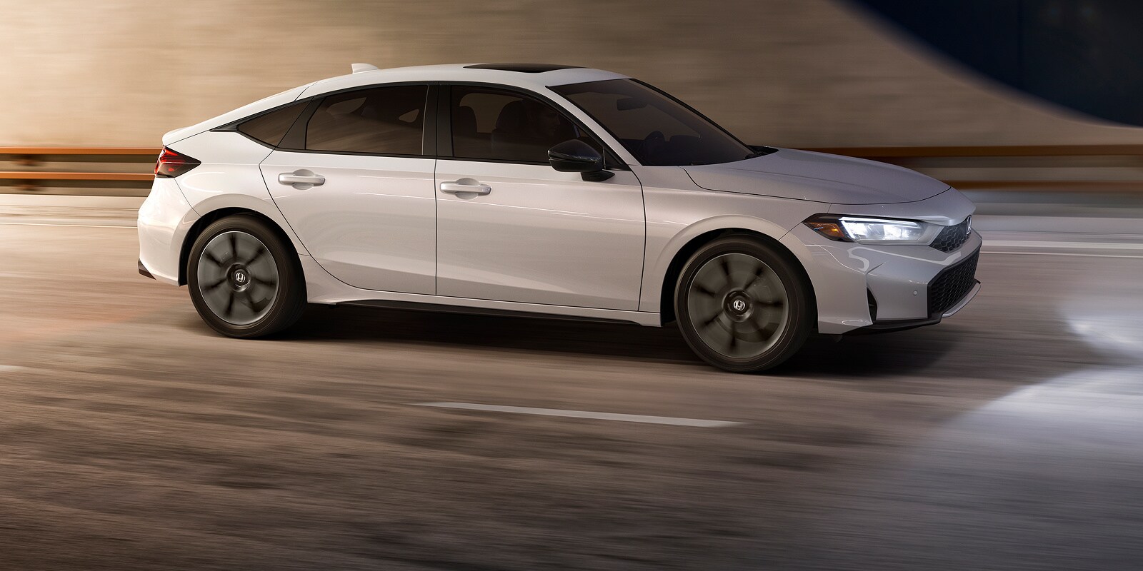White 2026 Honda Civic Hatchback for sale near Newark