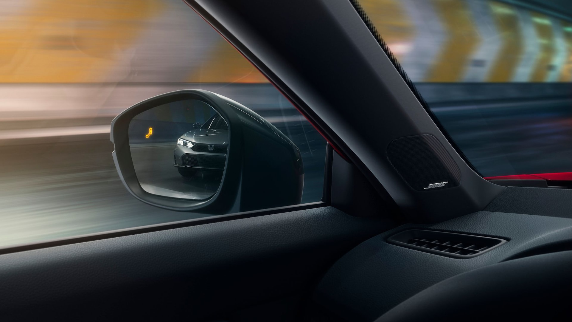2026 Civic Sedan Blind Spot Information System active