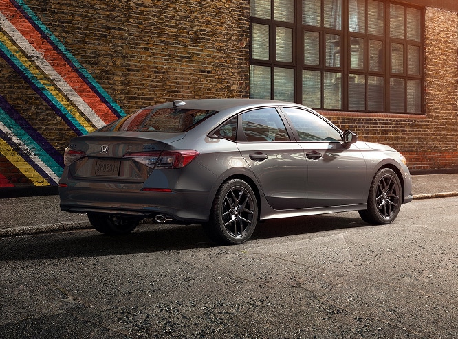 2026 Honda Accord rear three-quarter view
