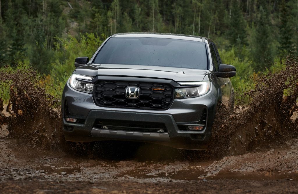 2026 Honda Ridgeline on the road
