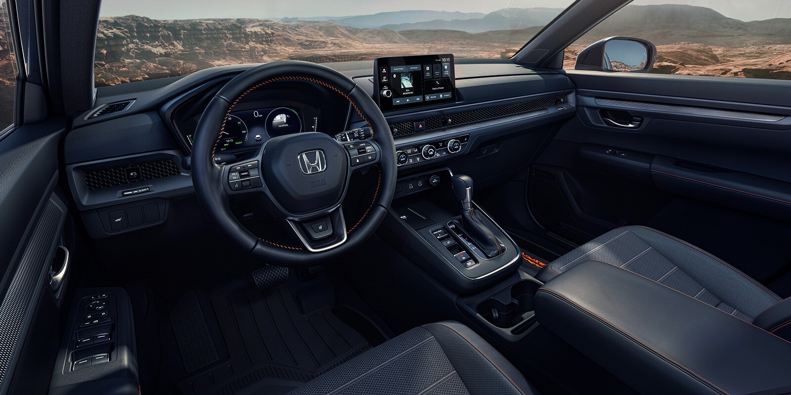 2026 Honda CR-V Hybrid interior seating and cargo space