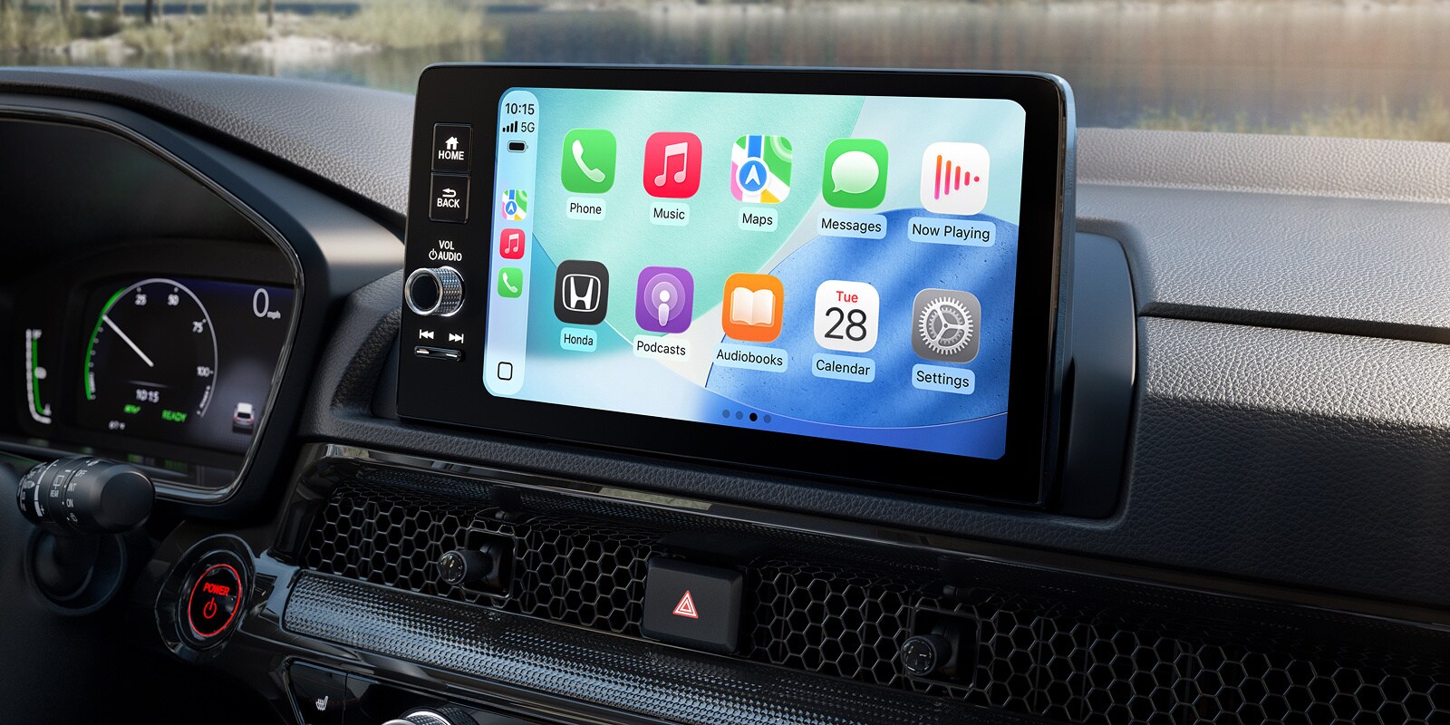 2026 Honda CR-V Hybrid 9-inch touchscreen and technology