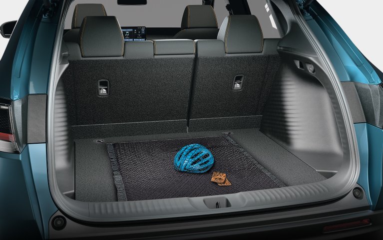 2027 Honda HR-V Sport in Nordic Forest Pearl featuring interior cargo space (Subcompact Crossover SUV).