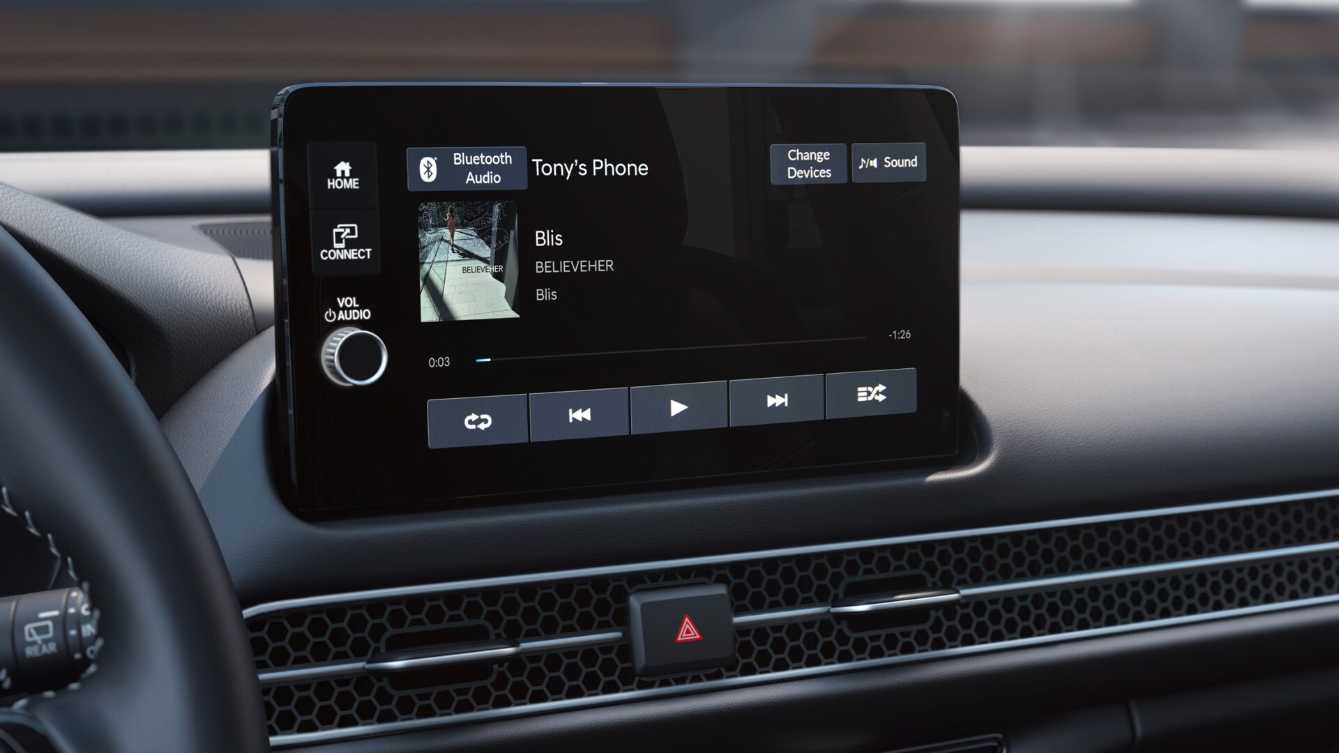 2027 Honda HR-V audio system Bluetooth connectivity