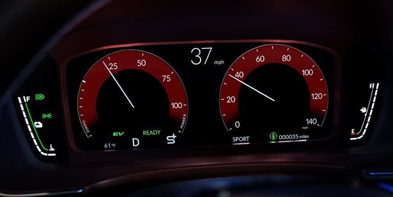2027 Honda Civic Sedan Sport Touring Hybrid digital instrument cluster display (Compact Sedan)