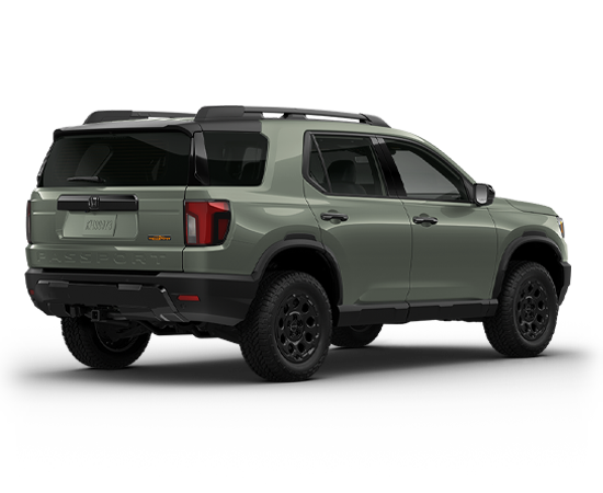 New 2027 Ash Green Metallic Honda TrailSport Elite Blackout image 3