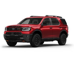 New 2027 Radiant Red Metallic II Honda TRAILSPORT BLACKOUT AWD image 3