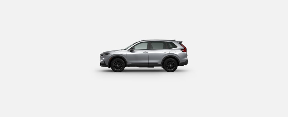 2027 Honda CR-V Sport Hybrid in Solar Silver Metallic drivers profile 2027 Honda CR-V Sport Hybrid in Solar Silver Metallic drivers profile
