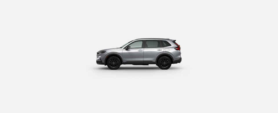 2026 Honda CR-V Sport Hybrid in Solar Silver Metallic drivers profile 2026 Honda CR-V Sport Hybrid in Solar Silver Metallic drivers profile