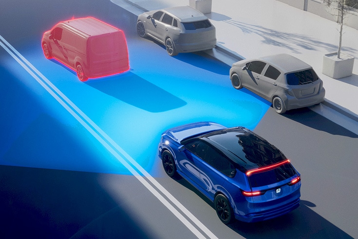 Honda Sensing featuring the Collision Mitigation Braking System™