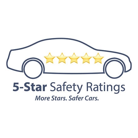 5-star safety ratings logo