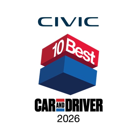 2026 Car and Driver 10Best cars logo