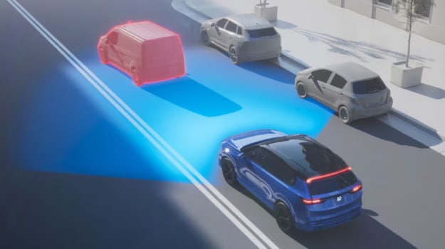 Honda Sensing featuring the Collision Mitigation Braking System™