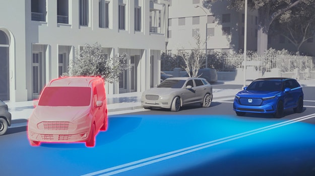 Honda Sensing featuring the Collision Mitigation Braking System™