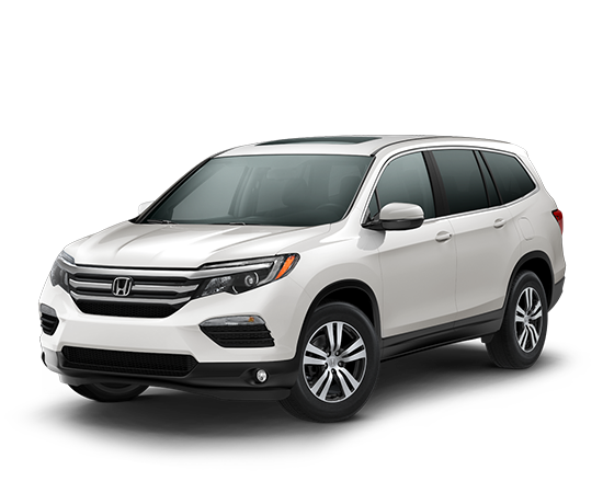 2018 Pilot White Diamond Pearl AWD EX-L with Rear Entertainment System