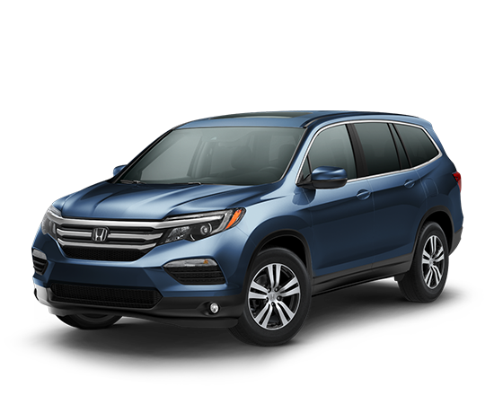 2018 Pilot Steel Sapphire Metallic AWD EX-L with Honda Sensing