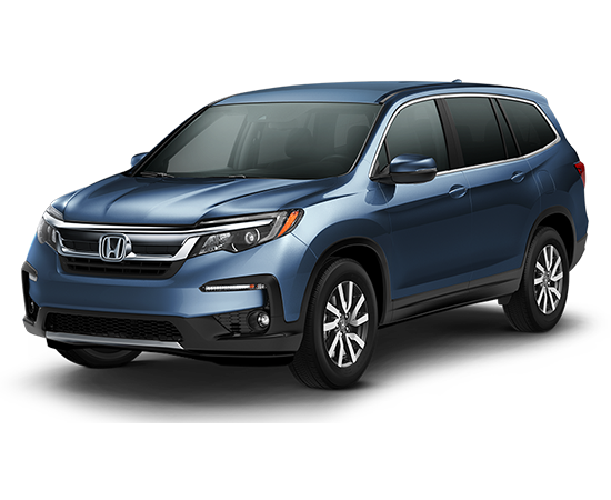 2019 Pilot Steel Sapphire Metallic 2WD EX