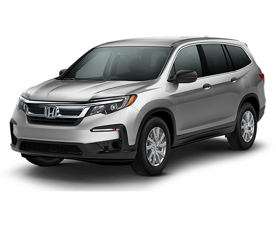 2019 Pilot Lunar Silver Metallic 2WD LX