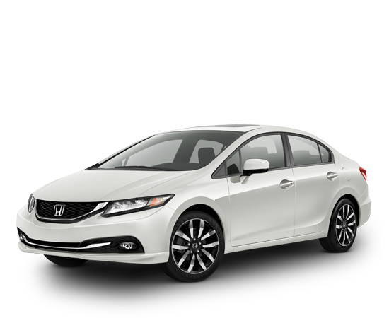 2015 Civic Sedan White Orchid Pearl EX w/Leather