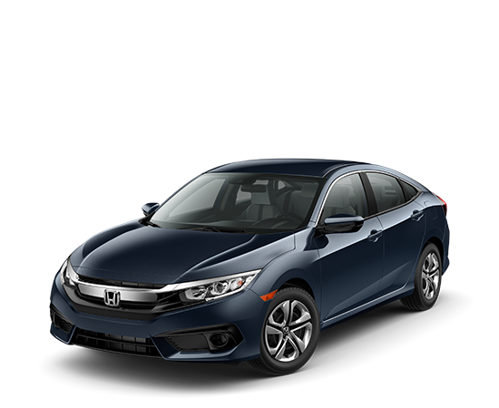 2016 Civic Sedan Cosmic Blue Metallic LX w/ Honda Sensing