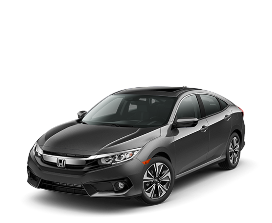 2016 Civic Sedan Modern Steel Metallic EX-L w/Honda Sensing
