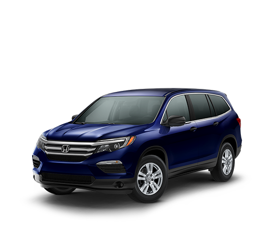 2017 Pilot Obsidian Blue Pearl 2WD LX